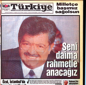 Hayat bu; o gün gelir lider gider