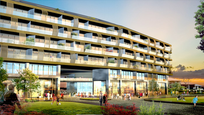 Mega kente 3 milyon m2 ofis