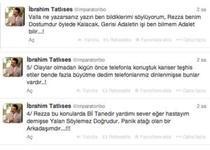 İbrahim Tatlıses'ten, Reza Zarrab'a destek