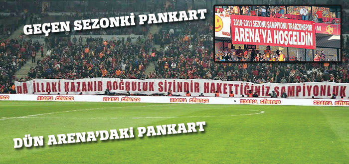 Aslan fırtına'yı dindirdi, Arena'da bir başka