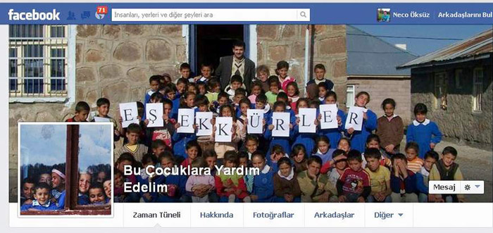 Bu çocuklara yardım edelim