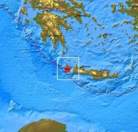 Yunanistan'da 6.4 büyüklüğünde deprem