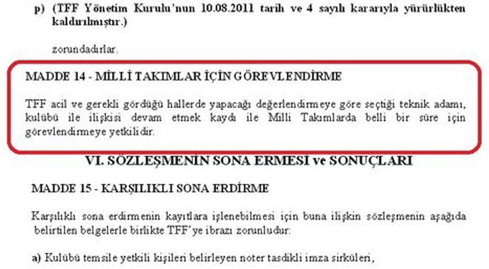 Fatih Terim milli takım sözleşmesindeki gerçek ortaya çıktı