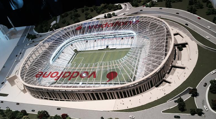 İşte Beşiktaş'ın yeni stadı!