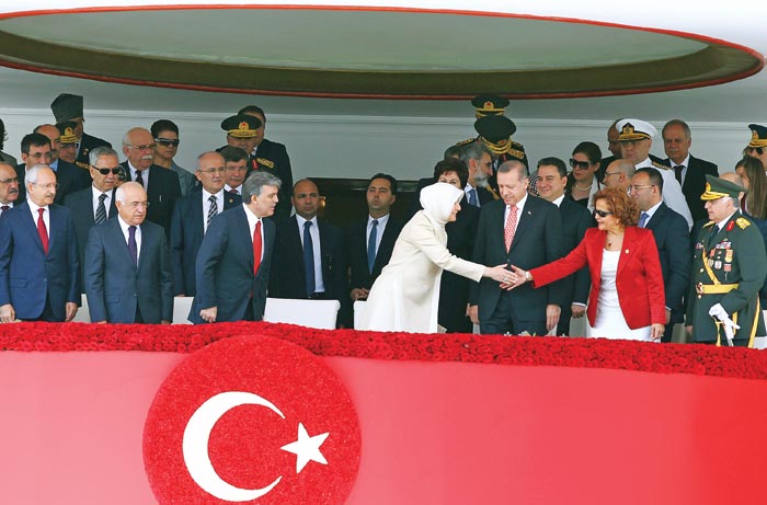 Köşk'te ilklerin resepsiyonu