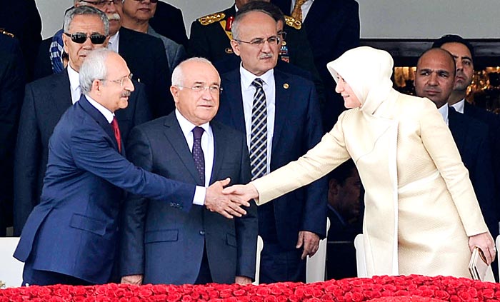 Köşk'te ilklerin resepsiyonu