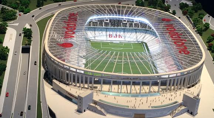 İşte Beşiktaş'ın yeni stadı!
