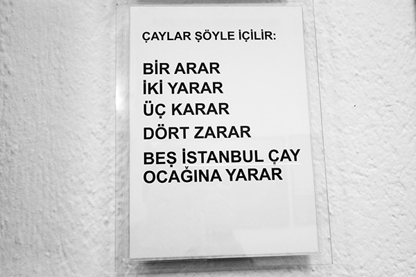 Ayaküstü...