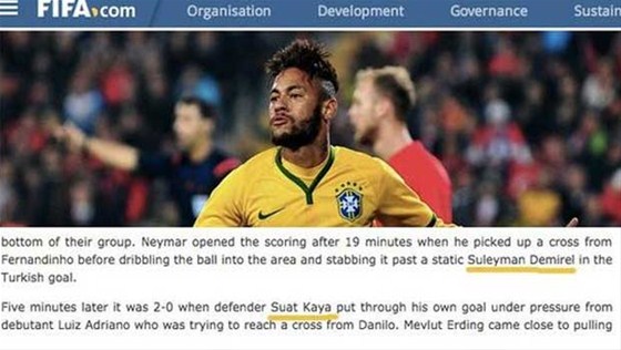 FIFA'dan tarihe geçecek hata!