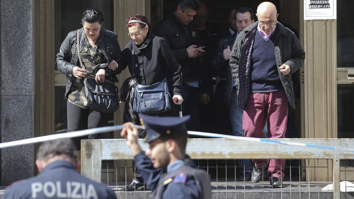 Milano Adalet sarayında silahlı saldırı, 1'i hakim 4 ölü var