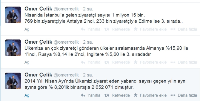 Bakan müjdeyi Twitter'dan verdi