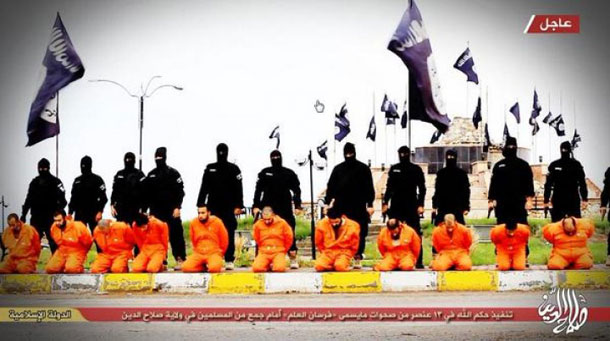 IŞİD, 13 Sunni'yi sokak ortasında kurşuna dizdi