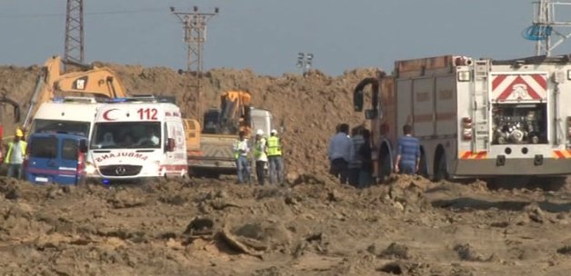 3. havalimanı inşaatında kaza! 1 ölü