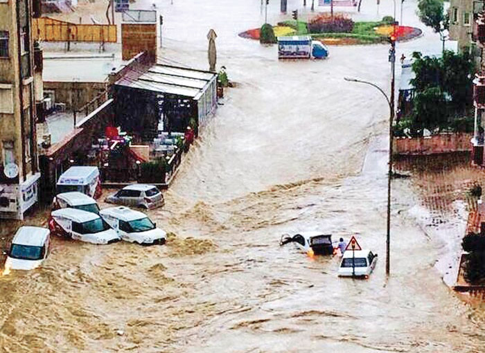 Türkiye'yi sel aldı! Çankırı, Zonguldak, Bartın, Sakarya, Adana