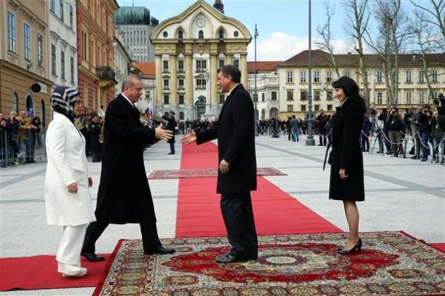 Erdoğan'a sevgi seli