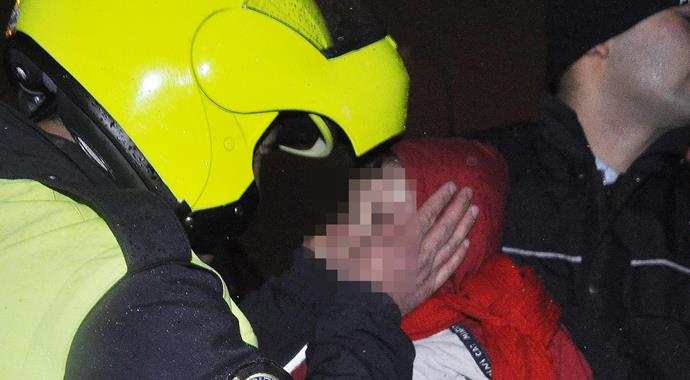 Haliç Köprüsü'nde korkutan intihar girişimi