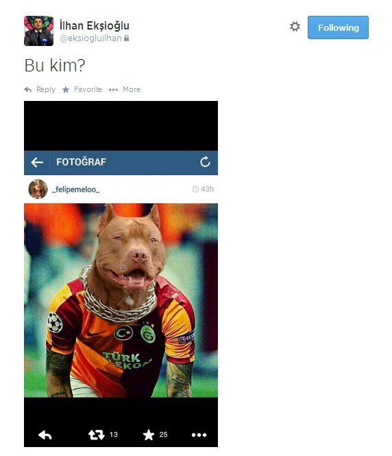 Fenerbahçeli isimden olay paylaşım!