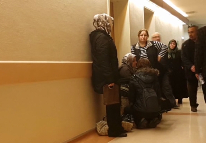 Şehidin yakınlarının gözyaşları sel oldu