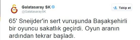 Galatasaray'dan Emre Belözoğlu'na sansür!