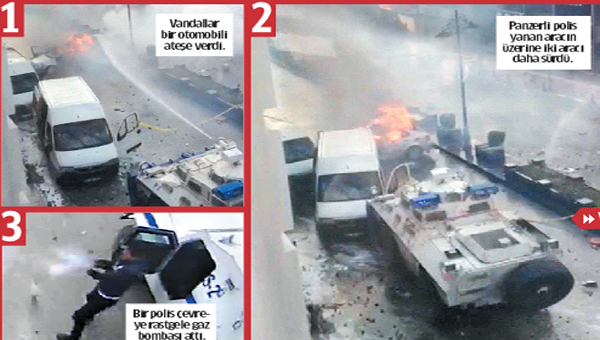 İşte 'Paralel Polis'in vandallığı