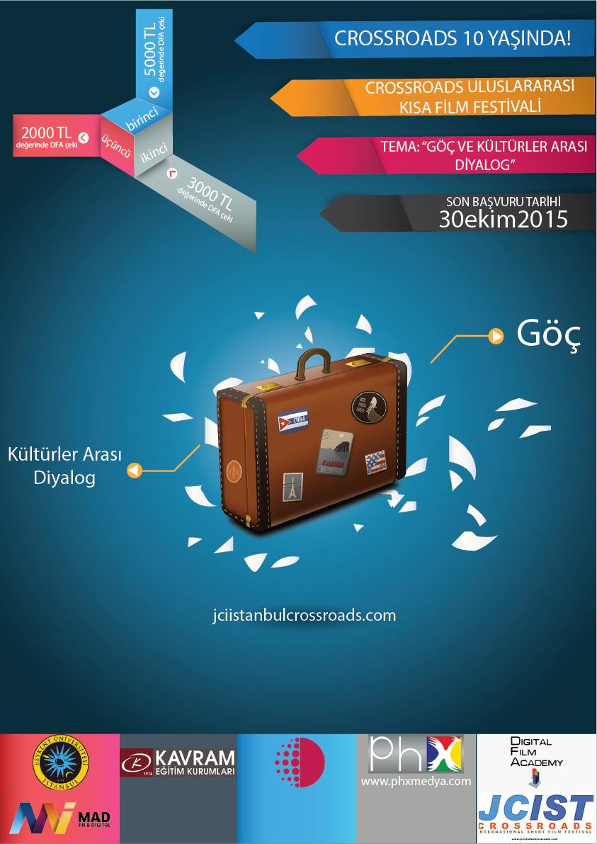 JCI İstanbul Crossroads 10. uluslararası kısa film festivali
