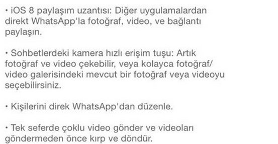 WhatsApp'a iPhone için sesli arama özelliği geldi