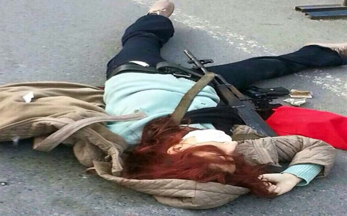 Öldürülen canlı bombanın kimliği hakkında flaş iddia!