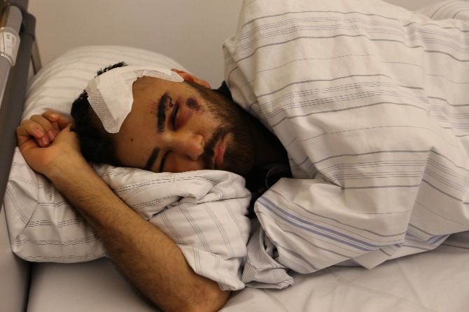 Almanya'da ırkçılar Türk gencini hastanelik etti!