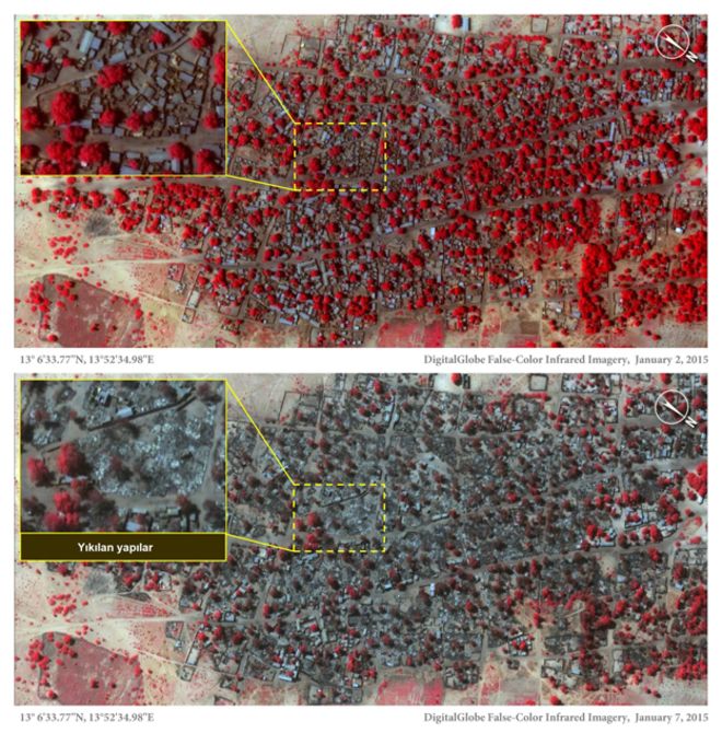 Boko Haram onlarca köyü haritadan sildi!