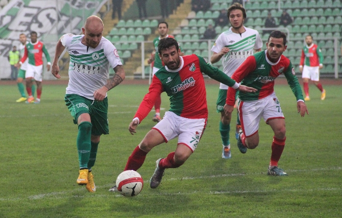 Giresunspor evinde vuruldu