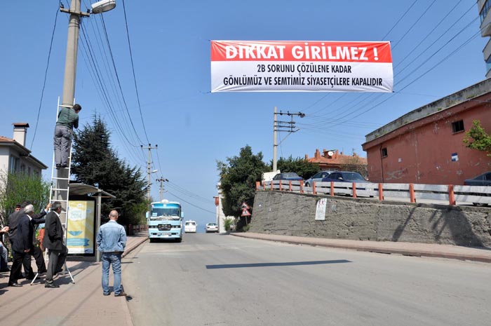 Siyasilerin bu mahalleye girmesi yasak!