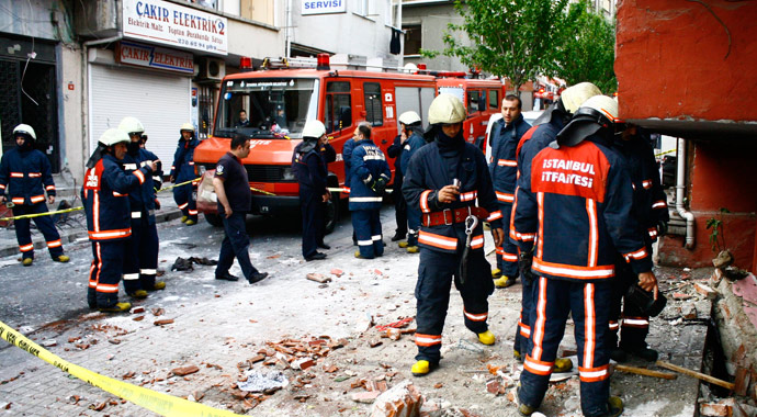 İstanbul Kağıthane'de büyük patlama