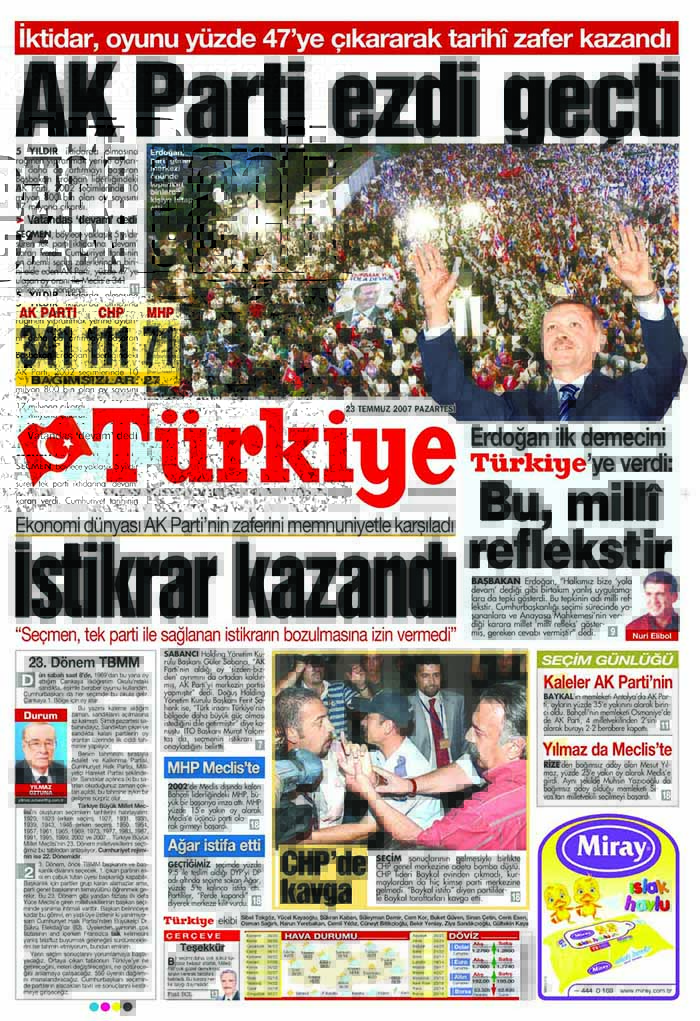 Erdoğan'ı özetleyen 8 manşet