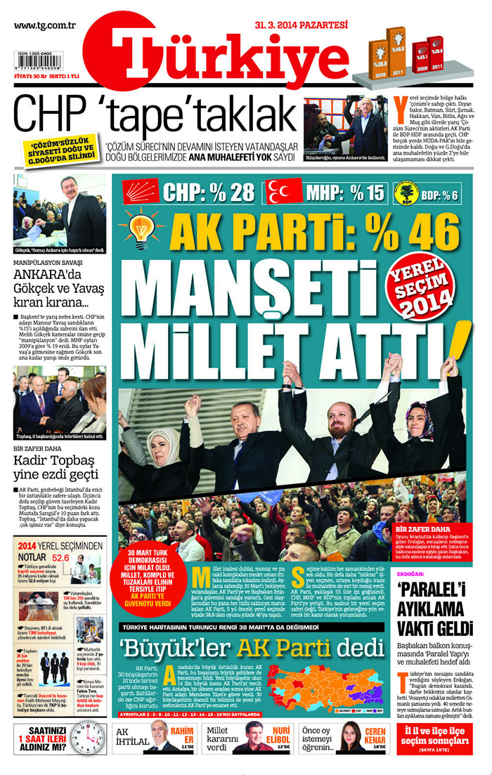 Erdoğan'ı özetleyen 8 manşet
