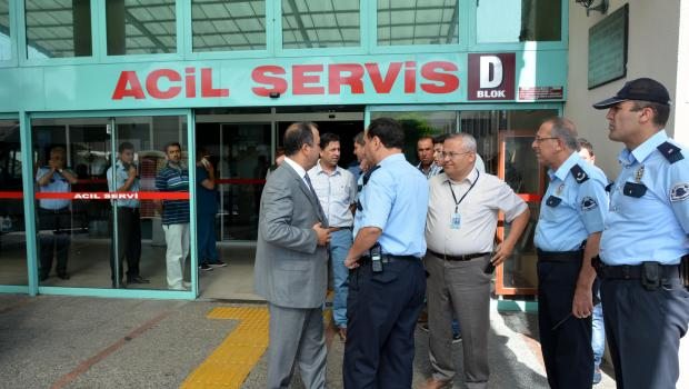 Aydın'da polis memuru vuruldu