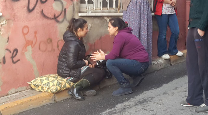 Beyoğlu'nda bıçaklanan hamile kadın her şeyi kendi planlamış!
