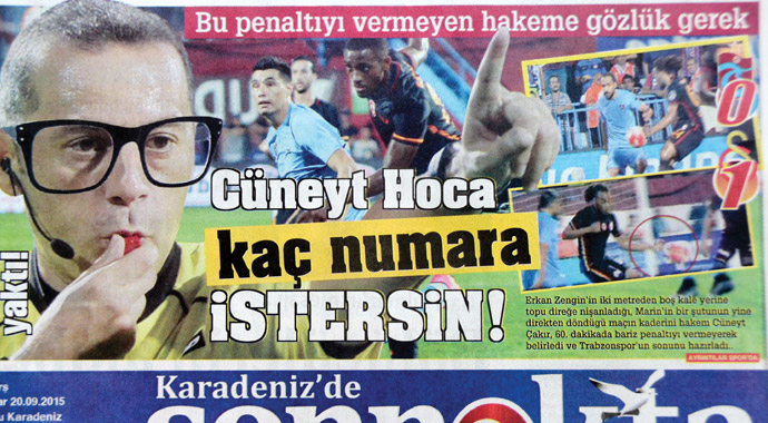 Trabzonspor camiasının Cüneyt Çakır isyanı giderek büyüyor