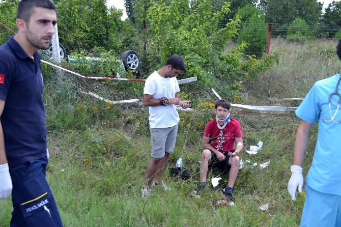 Edirne'de aynı yol üzerinde iki kaza: 13 yaralı