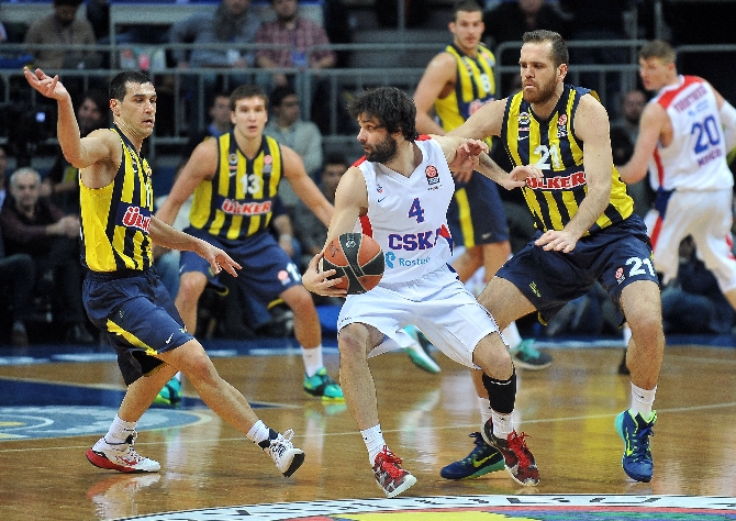 Fenerbahçe CSKA Moskova'ya yenildi