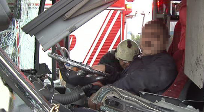 İstanbul'da feci kaza