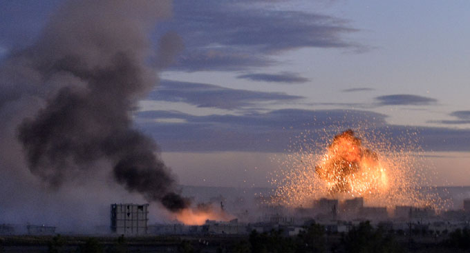 IŞİD'den Kobani'de intihar saldırısı