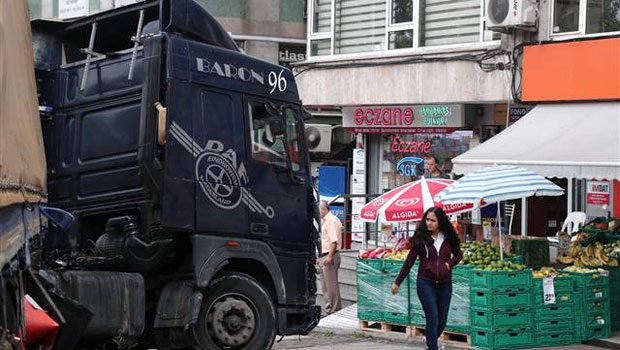 Beşiktaş'ta korkutan kaza