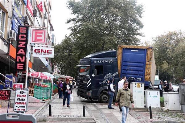 Beşiktaş'ta korkutan kaza
