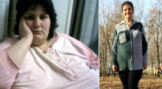 Azmetti 17 ayda 80 kilo verdi