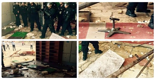 İsrail işgal güçleri Mescid-i Aksa'ya baskın düzenledi