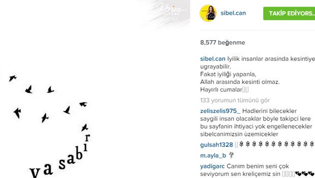 Sibel Can'dan Mutlu Kaya cevabı