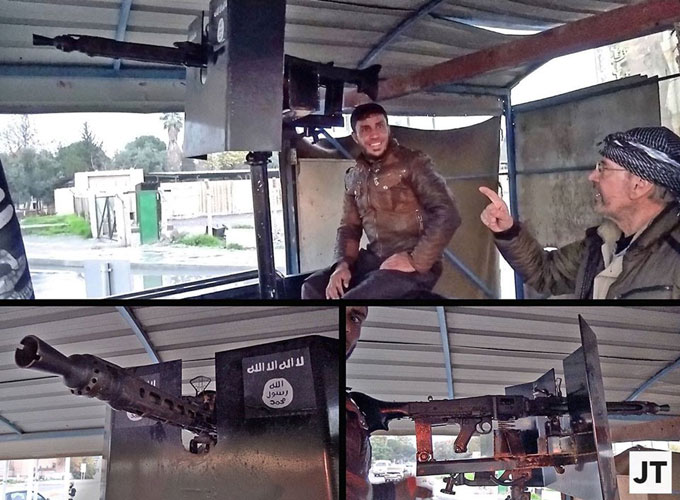 IŞİD'in kalesine giren ilk gazeteci