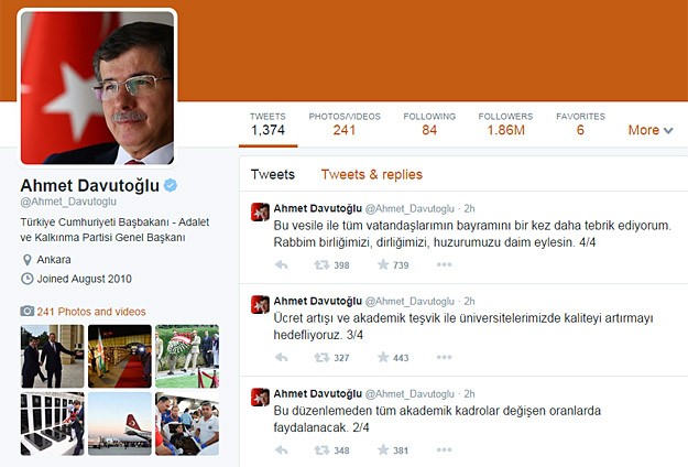 Başbakan Davutoğlu'ndan zam açıklaması