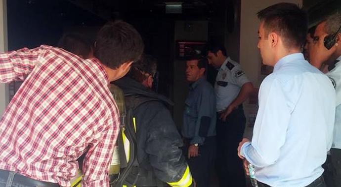 Zimmetine para geçirdi, bankayı yaktı