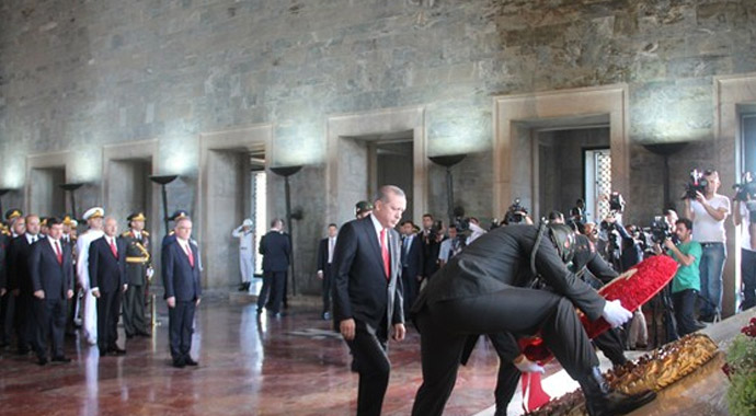 Erdoğan 30 Ağustos töreninde konuştu